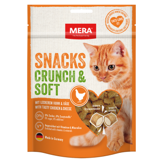 Mera Cats Crunch Soft kuracie so syrom