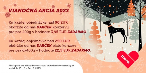 Vianočná akcia 2023 a prevádzková doba na konci roka
